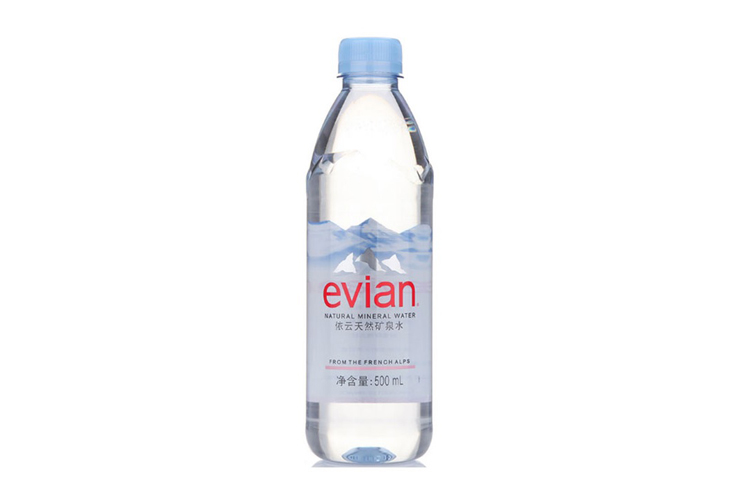 EVIAN ALKALINE MINERAL WATER 500ML